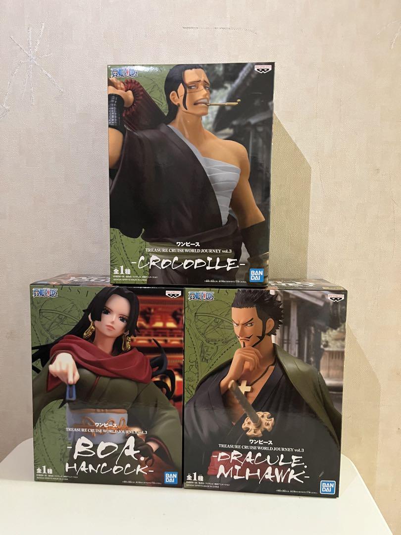 新品未開封ワンピースフィギュアクロコダイル　ミホーク　ハンコック 新品未開封ワンピースフィギュアクロコダイル ミホーク