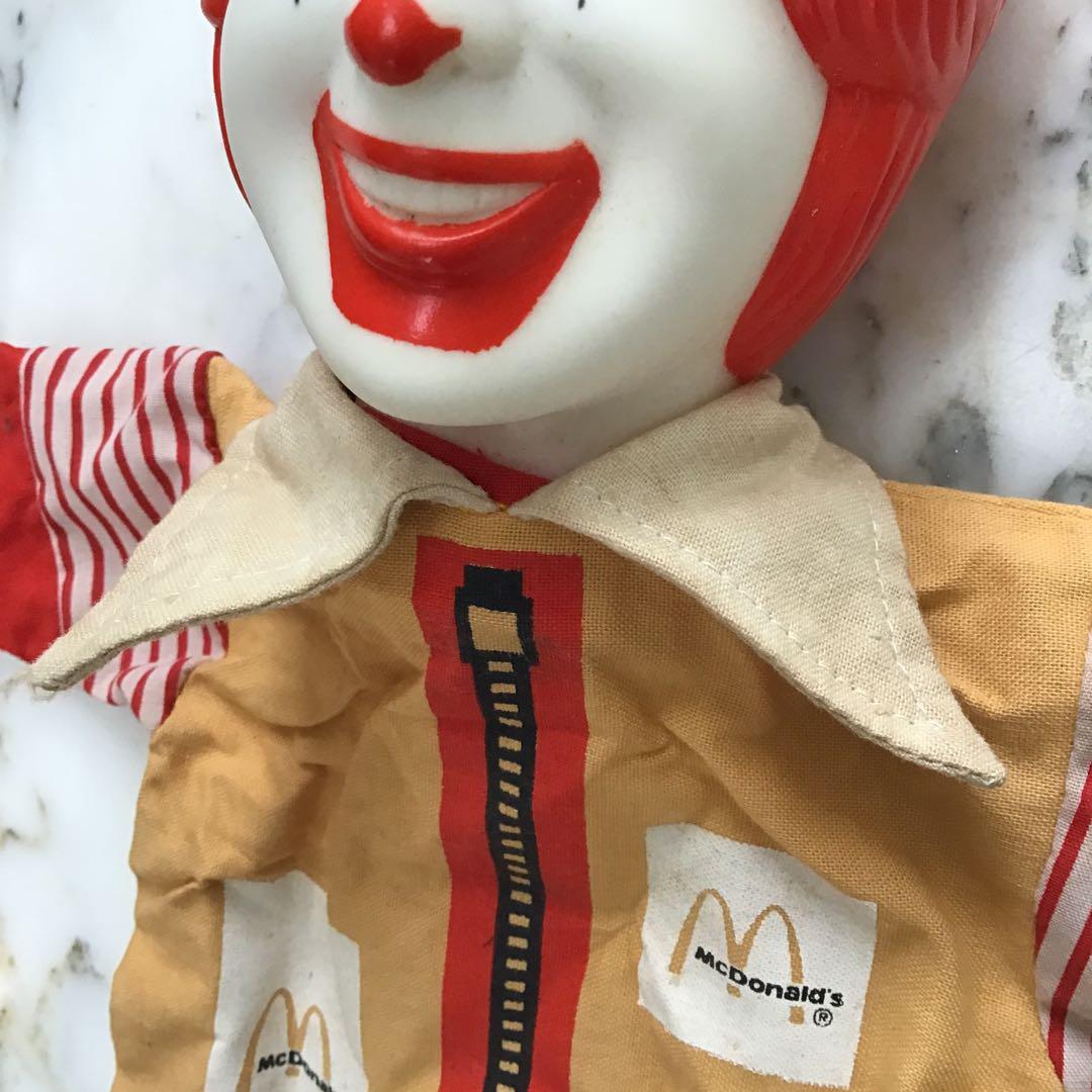 マクドナルド ハンドパペット 1993年 McDonalds 箱、袋付き