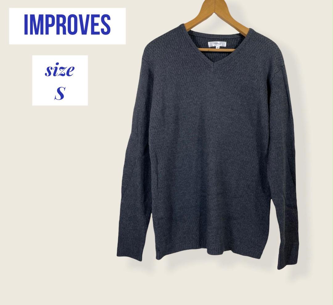 improves インプローブス メンズ ハニカムメッシュVネックニットソー S - メルカリ improves インプローブス メンズ ハニカムメッシュVネックニットソー S - メルカリ