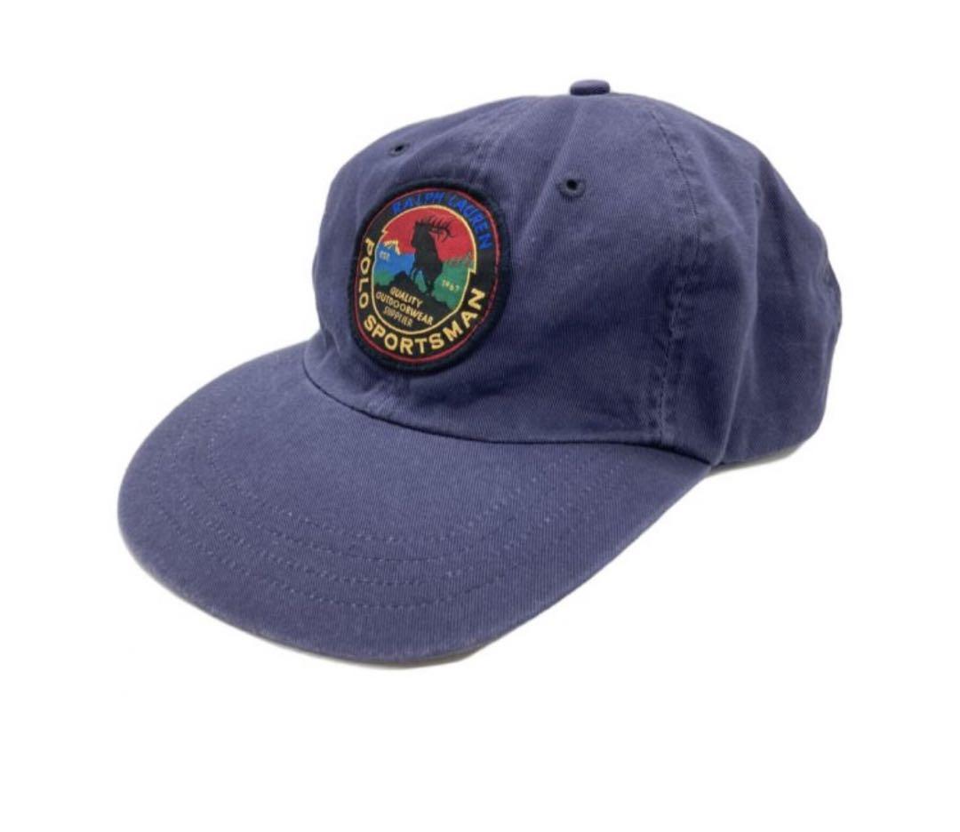 Ralph Lauren Polo Sportsman キャップ ネイビー