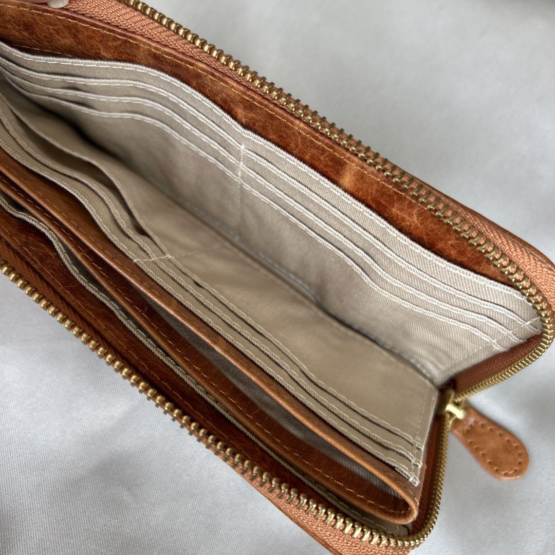 新品 ズッケロ 本革 レザー長財布