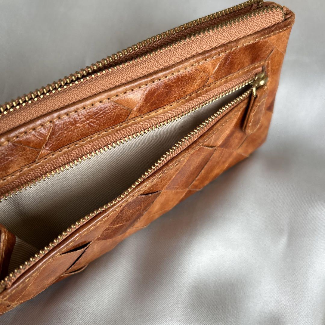 新品 ズッケロ 本革 レザー長財布