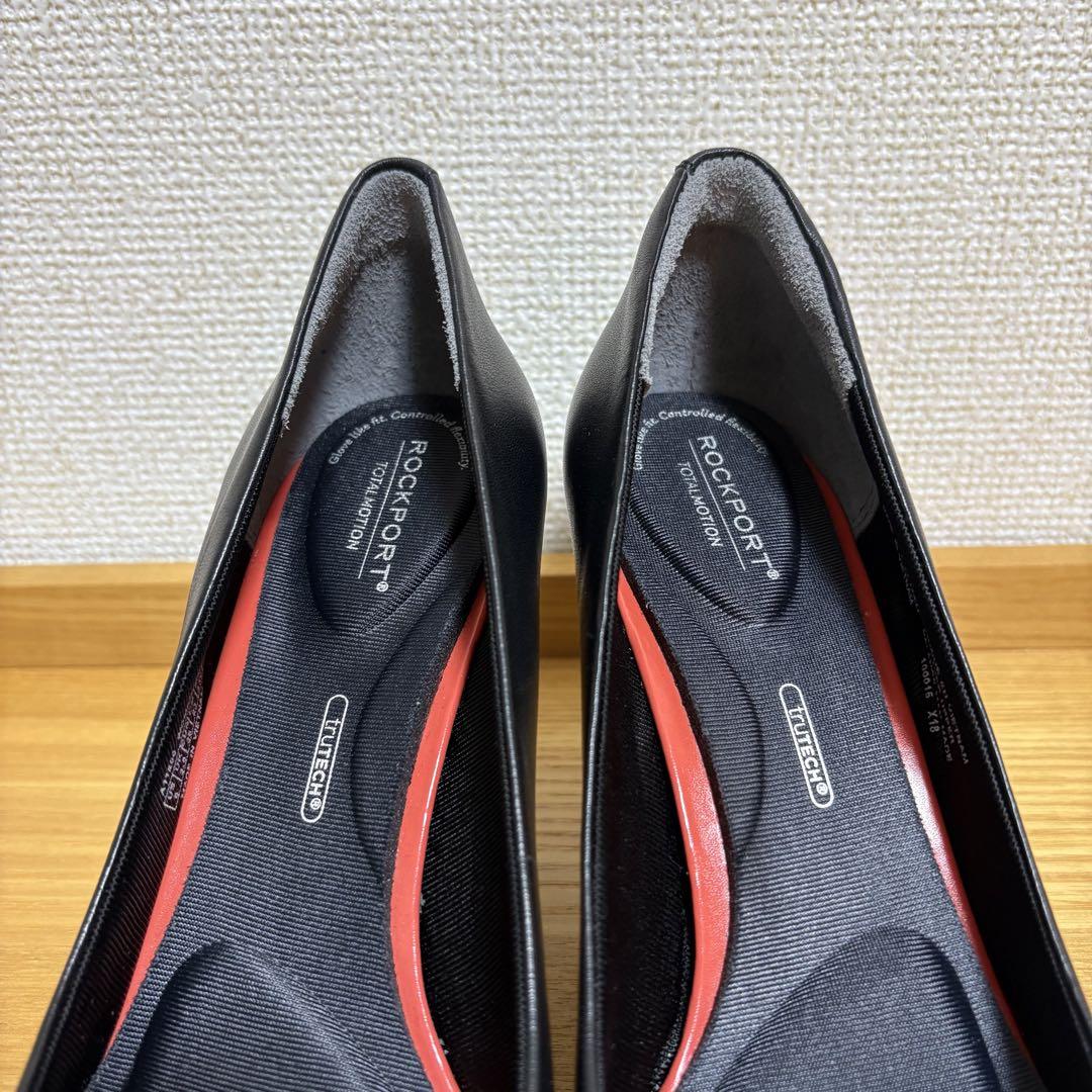 ROCKPORT ロックポート　23cm 黒　パンプス　レザー　ブラック