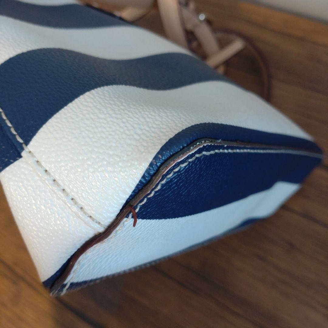 kate spade ストライプショルダーバッグ kate spade ストライプ ショルダーバッグ - メルカリ