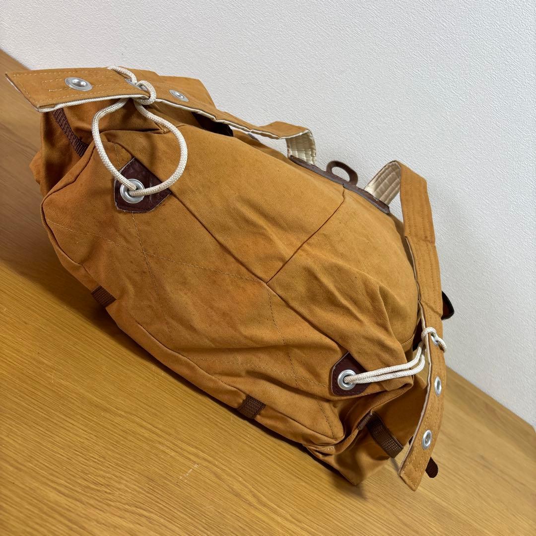 希少　デッドストック　キスリングザック 登山用 リュックサック 昭和レトロ　軍物