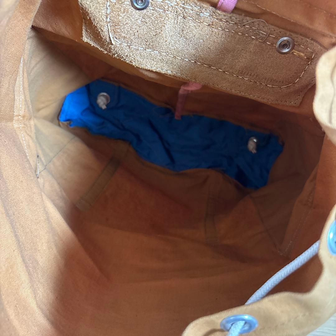 希少　デッドストック　キスリングザック 登山用 リュックサック 昭和レトロ　軍物