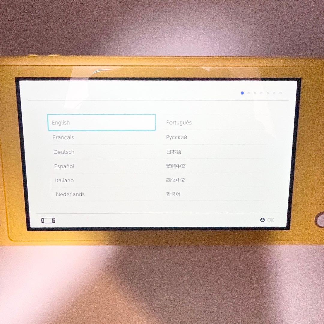 【美品】Nintendo Switch Lite イエロー 訳あり品