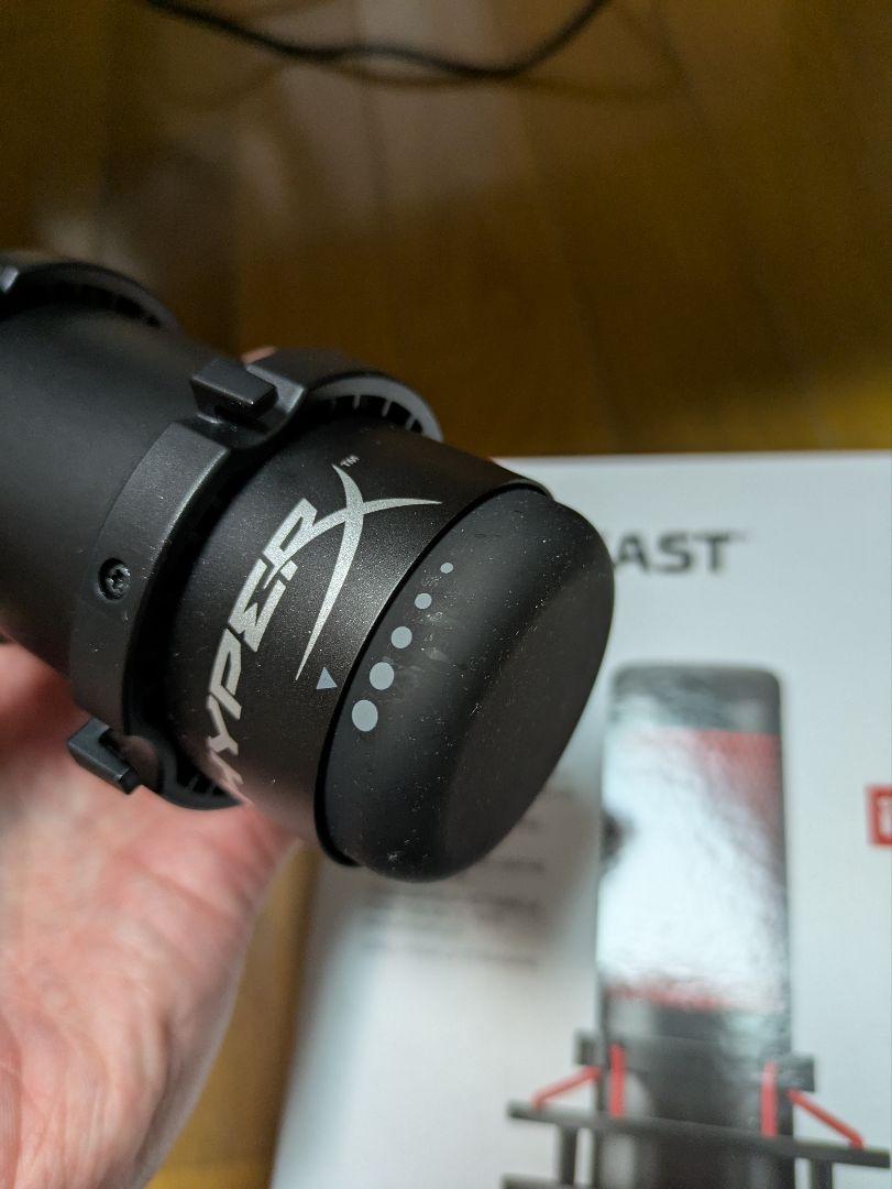 HYPERX QUADCAST USBマイク HX-MICQC-BK