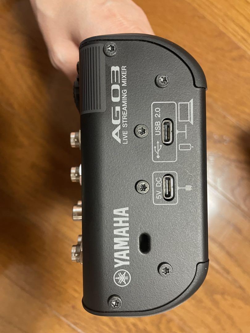 【美品】YAMAHA AG03 MK2 ライブストリーミングミキサー