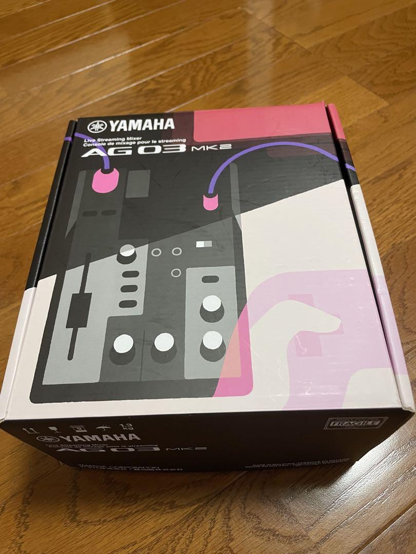【美品】YAMAHA AG03 MK2 ライブストリーミングミキサー