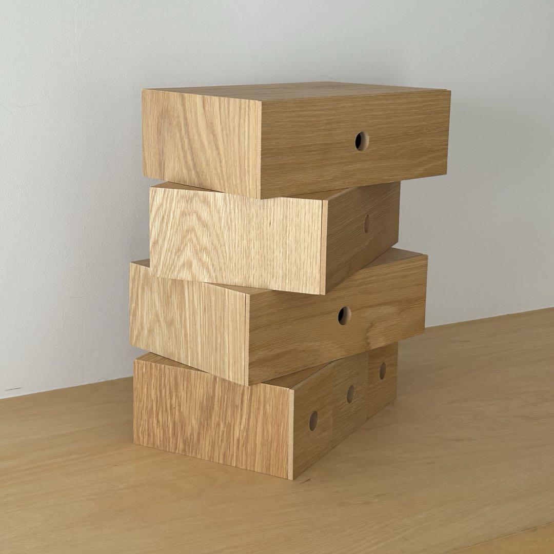 無印良品　木製小物収納　4点セット