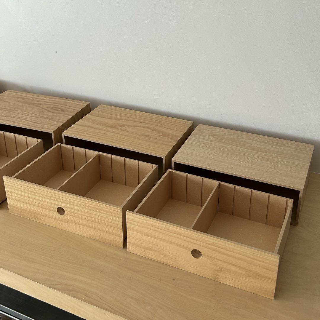 無印良品　木製小物収納　4点セット