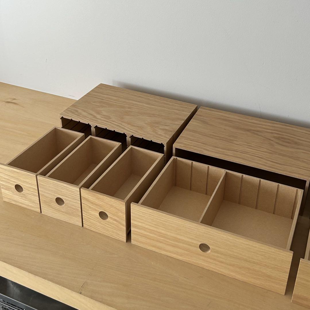 無印良品　木製小物収納　4点セット