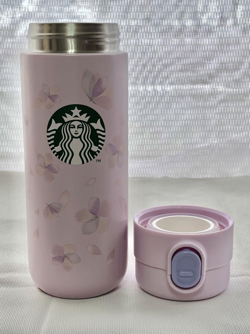 【新品未使用】スタバSAKURA2025ステンレスボトルパープル381ml箱付き