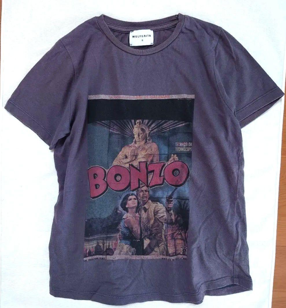 人気ブランドバ40代 BONZO WOLF&RITA Tシャツ メルカリ - グレー 116-122cm 6Y Tシャツ(半袖/袖なし)
