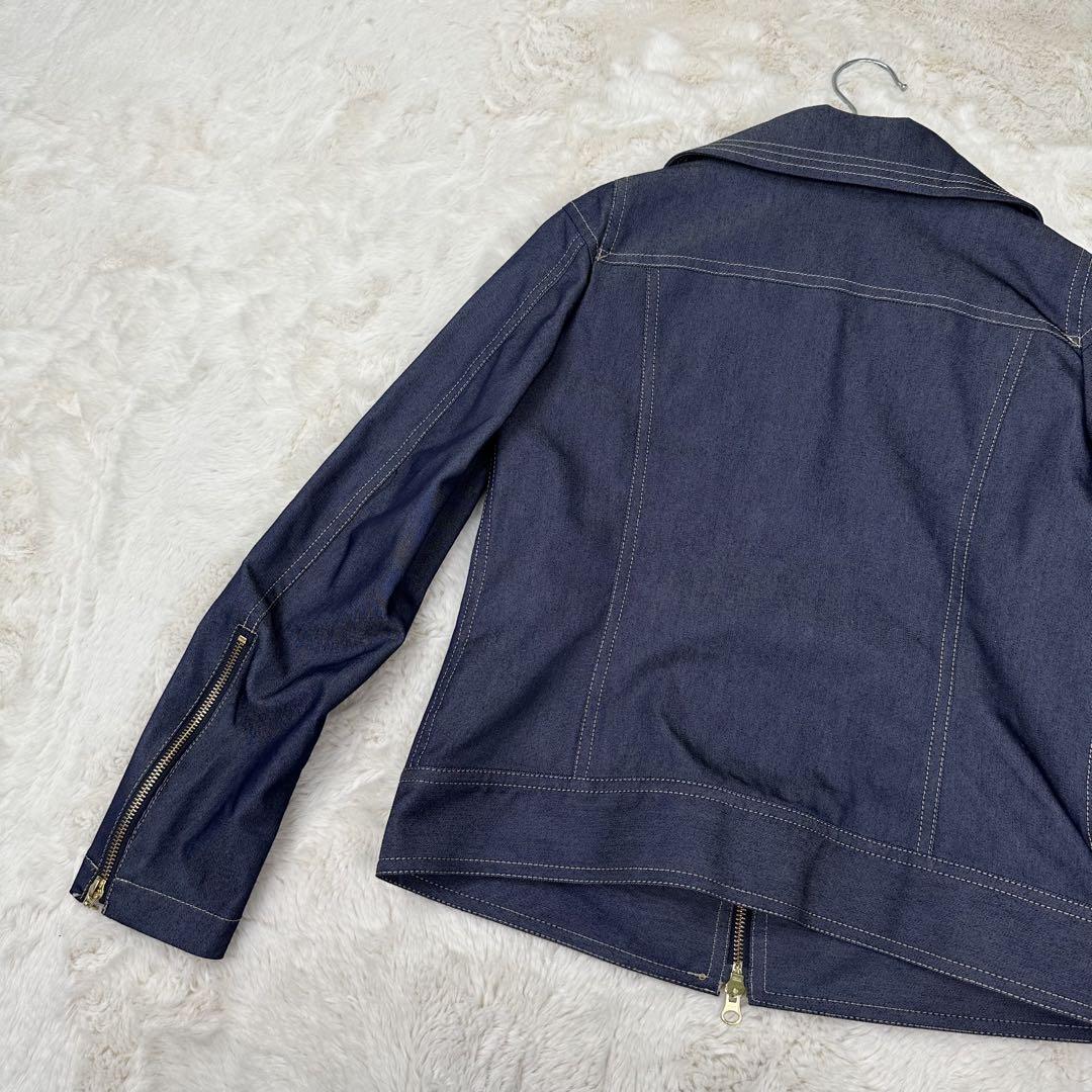 【激安通販 オンラインショップ】 ✨美品✨SWANLAKE デニム Gジャン 2way ゴールドジップ 日本製 S ジャケット・アウター