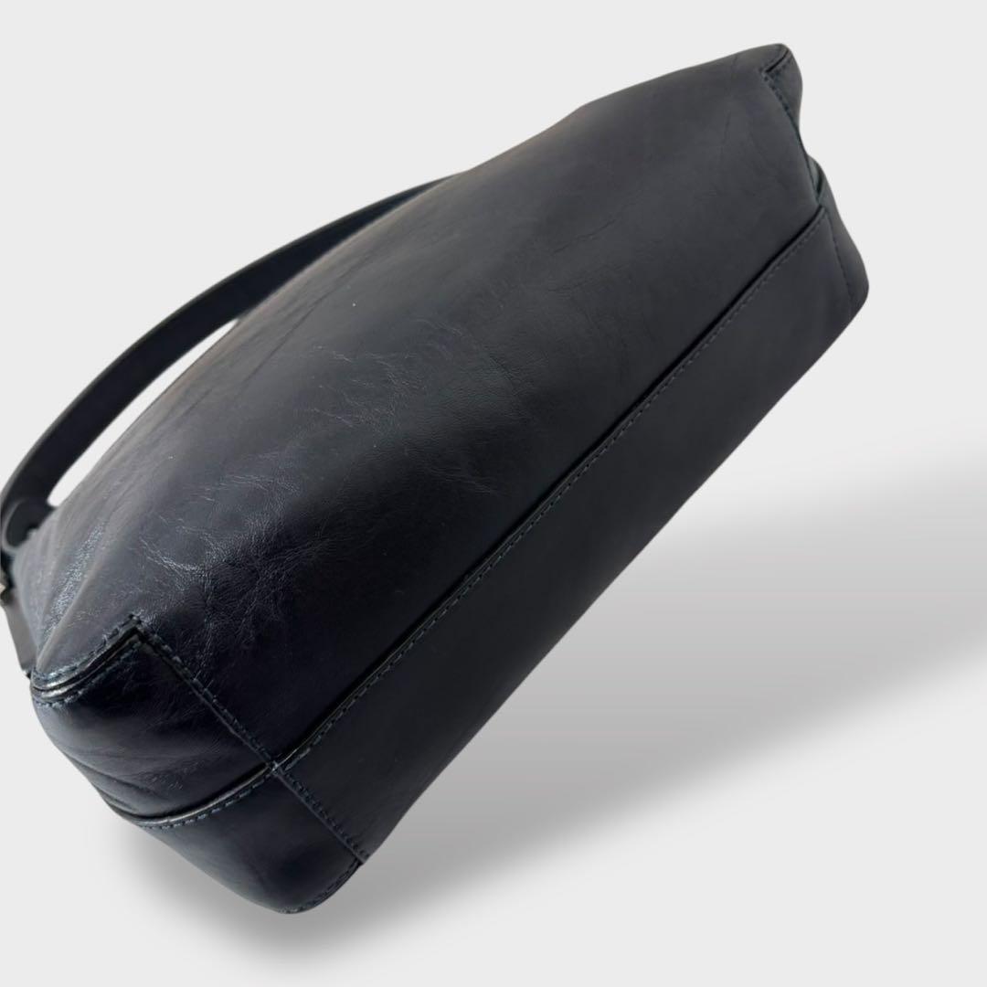 バッグ HIROFU real leather one shoulderbag