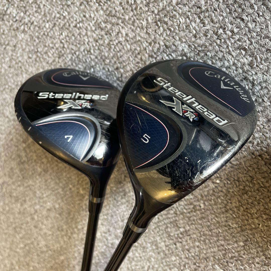 Callaway Steelhead XR フェアウェイウッド 5番 7番 2本 - メルカリ