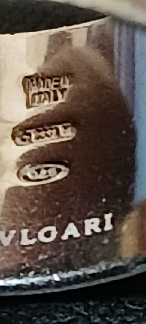 ブルガリ　save the children シルバーリング925　12号