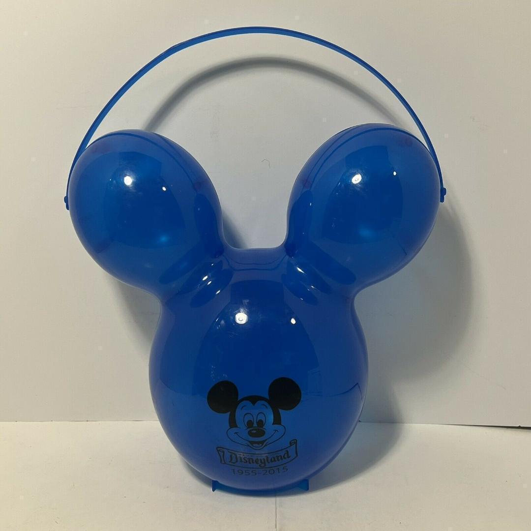 第一ネット ミッキーバルーン ポップコーンバケット 海外ディズニー ブルー 60周年 キャラクターグッズ おもちゃ ホビー グッズ 12 4 Karahe Com
