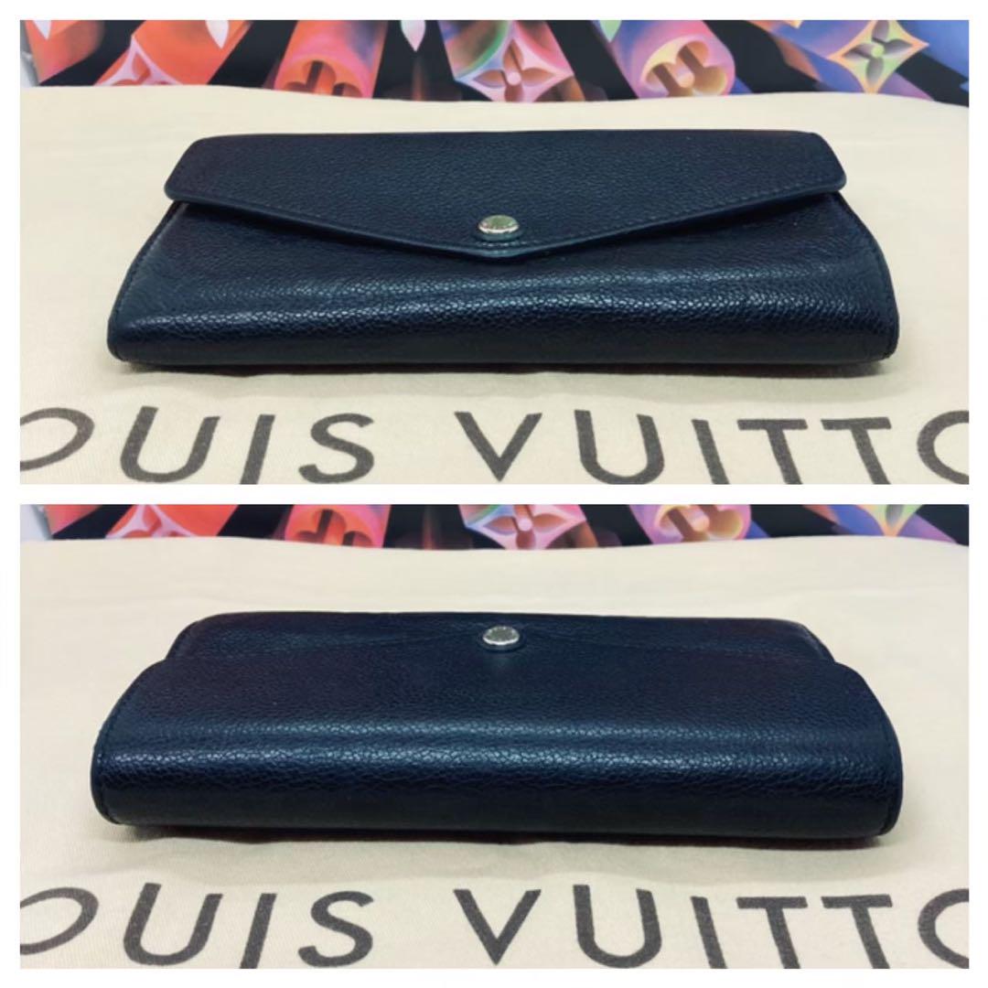 【美品】❤️ルイヴィトン アンプラント ポルトフォイユサラ 現行型 長財布 箱付き