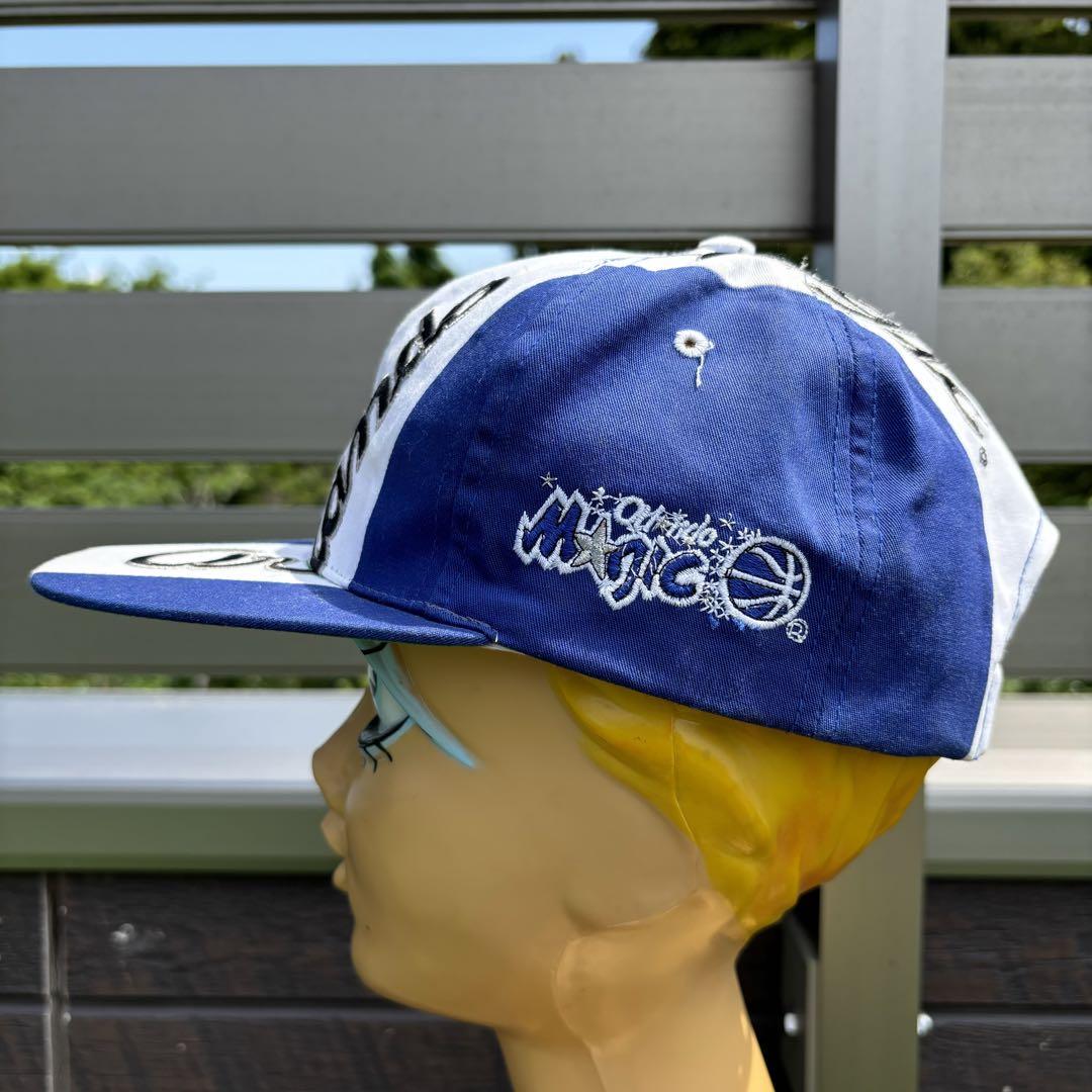 ビンテージ NBA オーランドマジック キャップ オフィシャル 90s NBA オーランドマジック キャップ バスケットボール