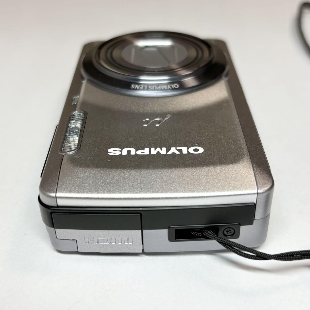 OLYMPUS オリンパス μ-7050 シルバー デジカメ レトロ