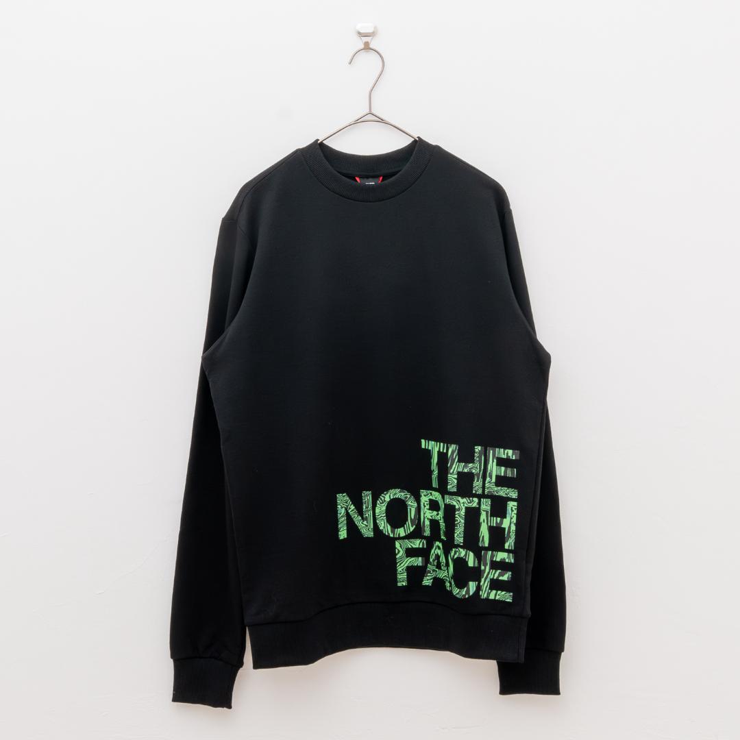 新品 THE NORTH FACE M BLOWN UP LOGO CREW