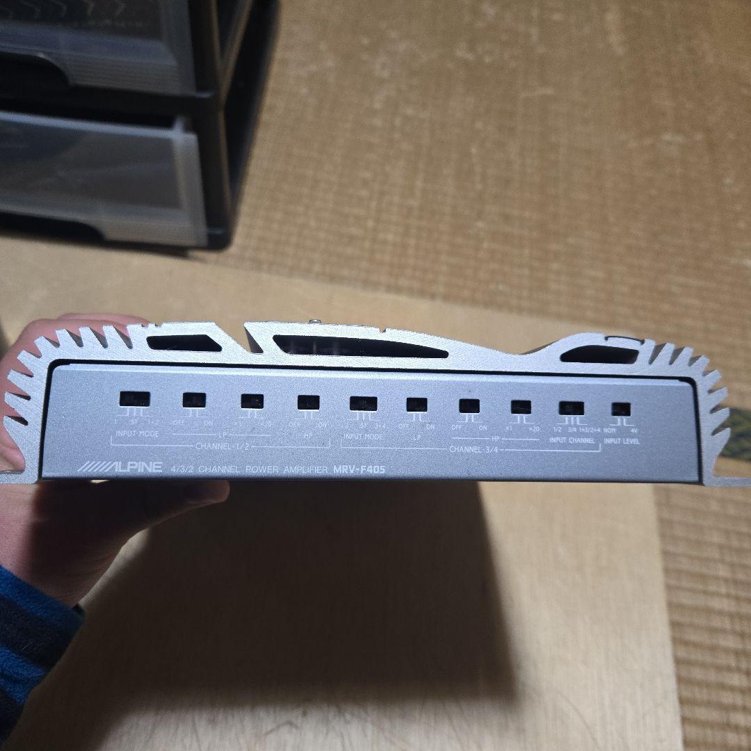 アルパイン ALPINE アンプ MRV-F405