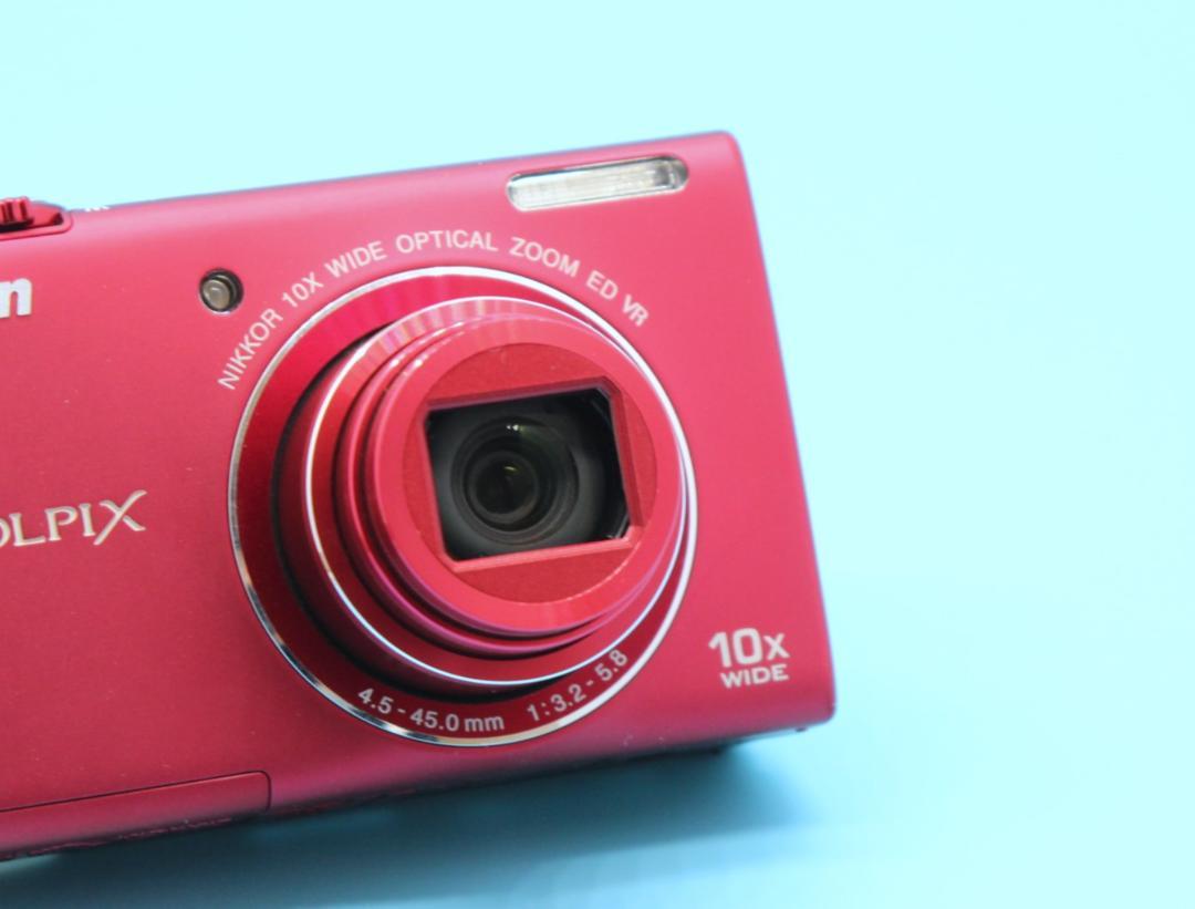 Nikon COOLPIX S6200 オールド コンデジ デジカメ 赤 ニコン Amazon | Nikon デジタルカメラ COOLPIX (クールピクス) S6200