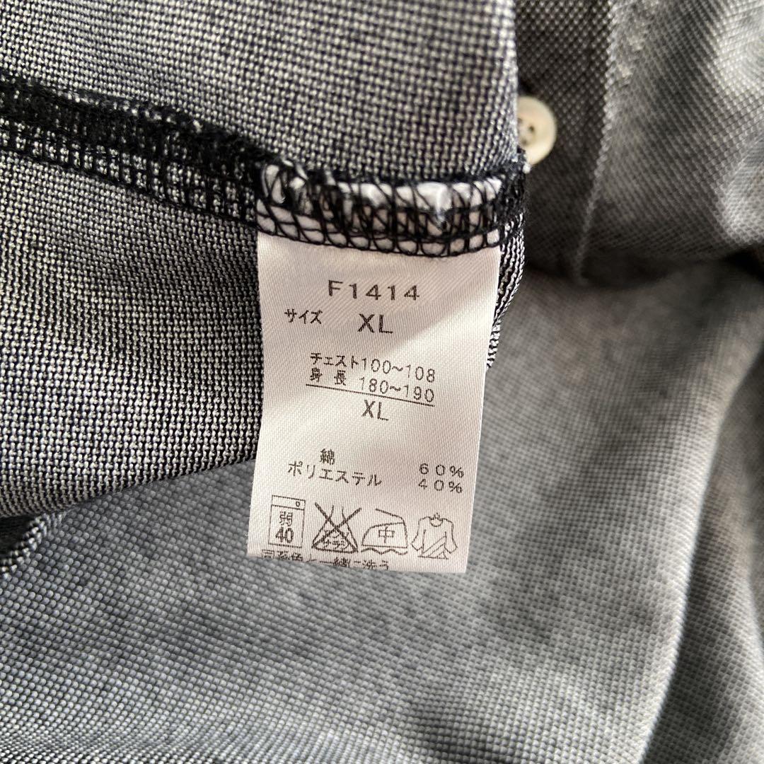 FRED PERRY ボタンダウンシャツ グレー　XL