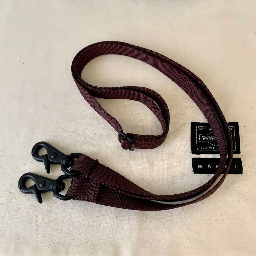 【美品】マルニ×ポーター ショルダーバッグ MARNI×PORTER ナイロン