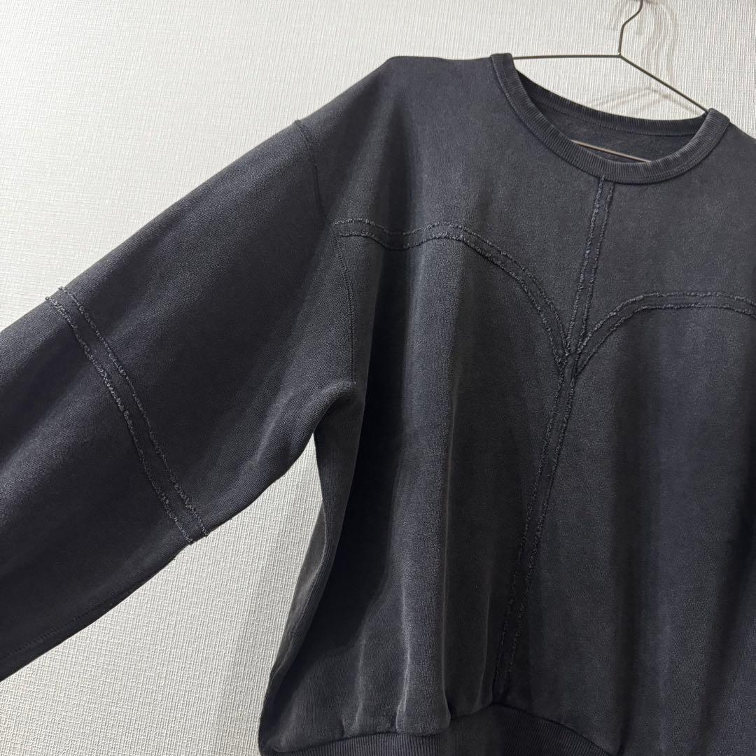 最終価格　ADAM ET ROPE’ ウォッシュラインスウェット