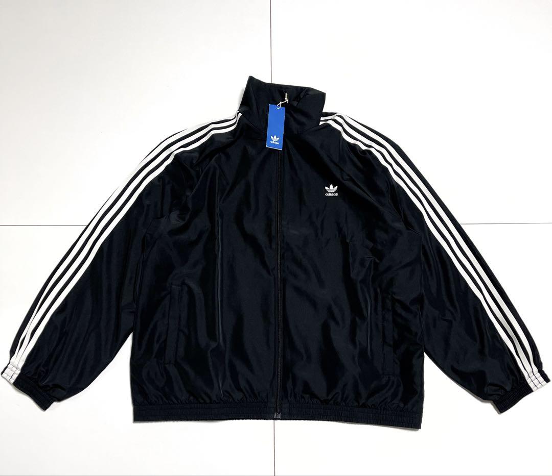 3XL黒/新品adidas国内正規品ファイヤーバードオーバーサイズド