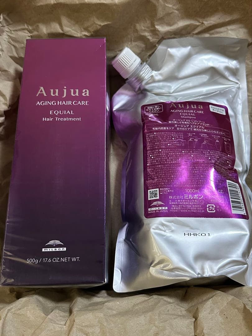オージュア エクイアル シャンプー1 000mlトリートメント500gAujua