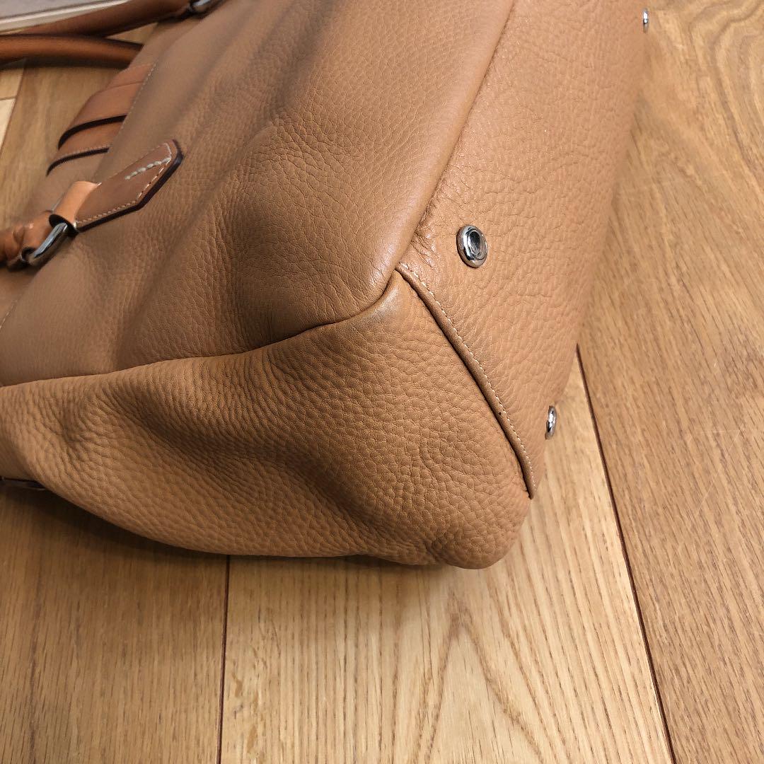 100%新品新作 美品 TUMI トゥミ レザー トートバッグ キャメル ブラウン 美品 5HY3L-m18920152734 日本製即納