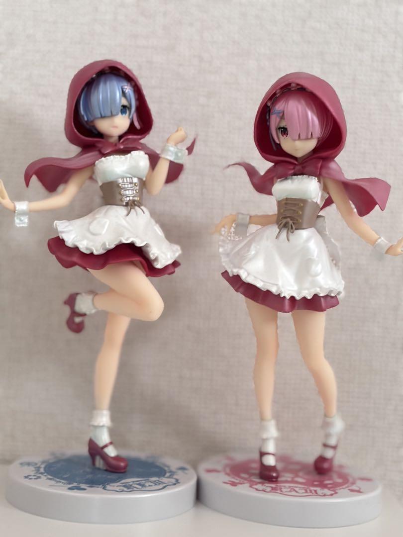 レム ラム ウエディングドレス 赤ずきん フィギュアセット 3体 まとめ売り