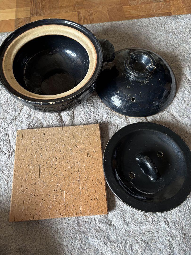 ターナー　かまどさん　3合炊き　長谷園　中古品