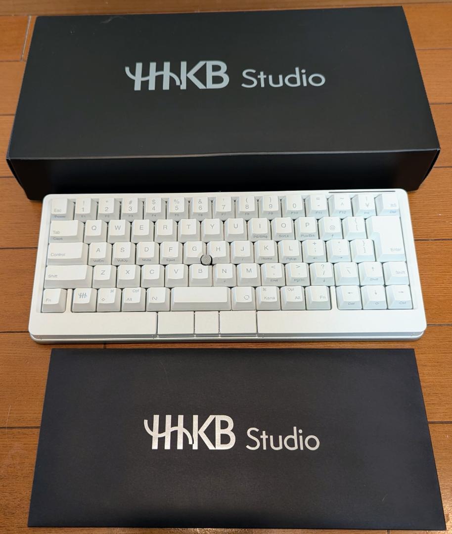 HHKB Studio 日本語配列/雪とキートップセット（雪）日本語配列/黒印字