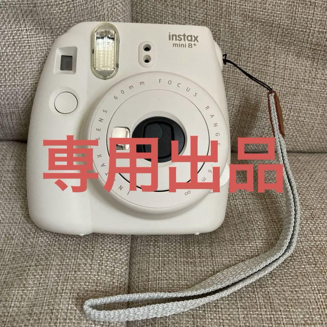 instax mini 8+ ホワイト チェキ本体