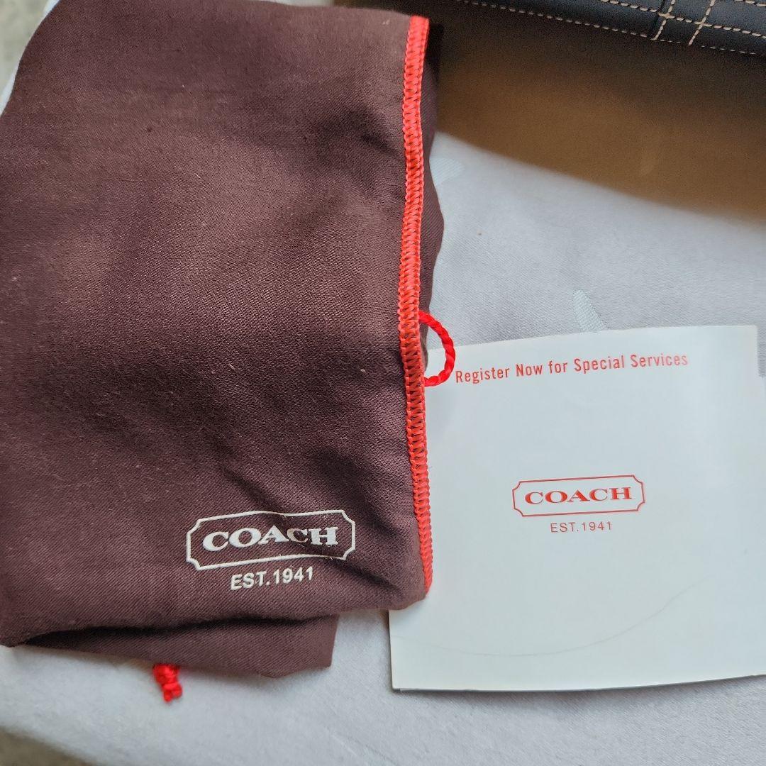 美品‼Coach ブラック ハンドバッグ