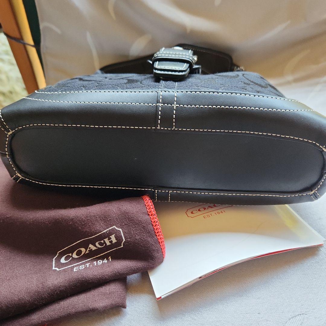 美品‼Coach ブラック ハンドバッグ