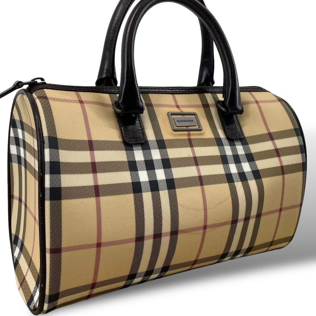 楽天市場】【バッグ】BURBERRY バーバリー ボストンバッグ