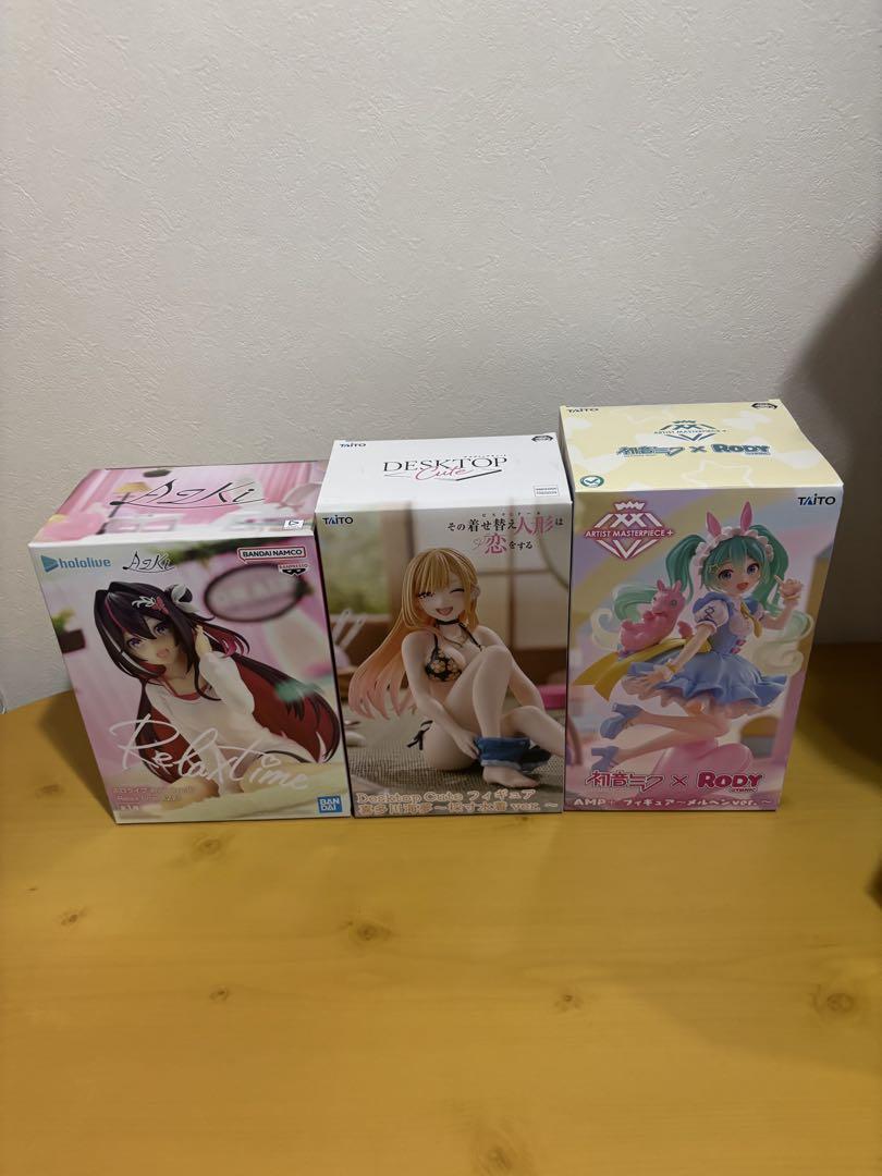 美少女　フィギュア　まとめ売り　ホロライブ　喜多川海夢　ミク　プライズ　AMP 初音ミク・喜多川海夢 プライズフィギュア 20点 まとめ売り