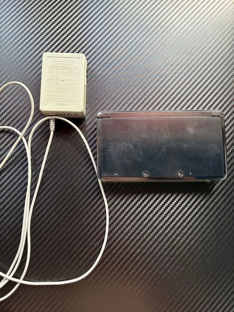 Nintendo 3DS 本体 ACアダプター付き全体的に状態が悪い