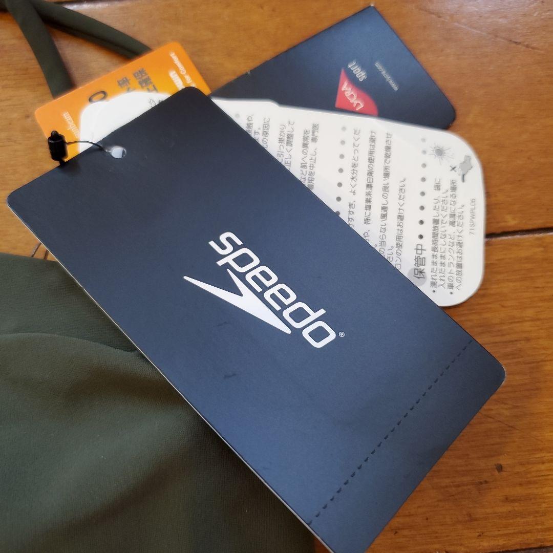 Speedo ワンピース水着 オリーブグリーン Lサイズ