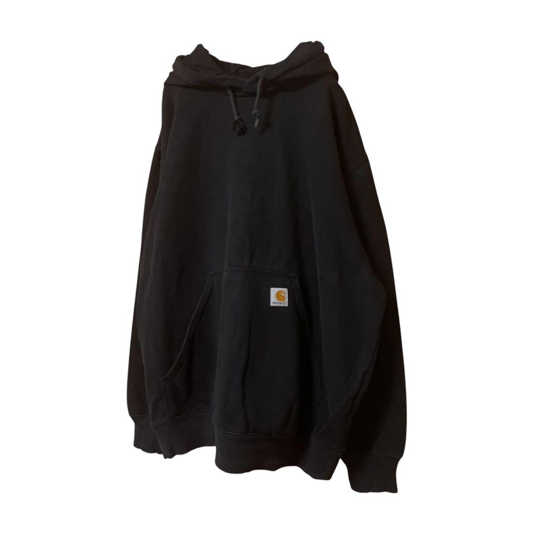 Carhartt フードパーカー カーハート スウェット プルオーバー 古着 L