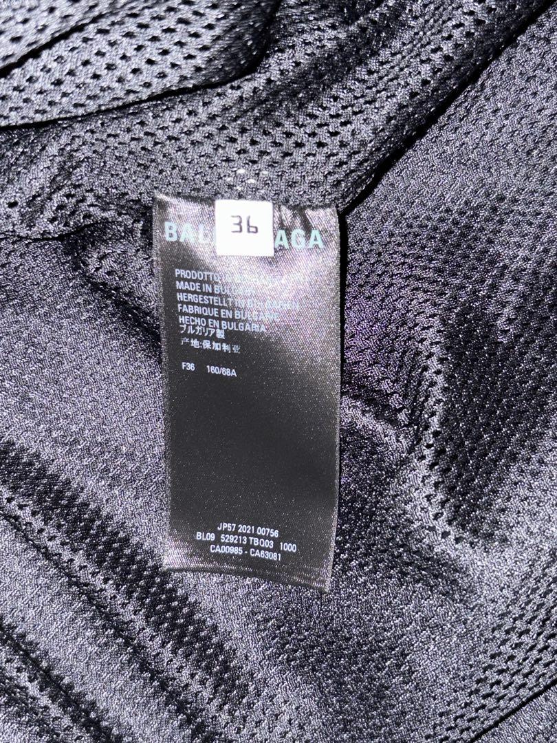 Balenciaga デニム切り替え トラックジャケット 36