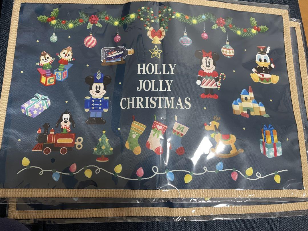 2024年クリスマススーベニアランチョンマット2枚セット