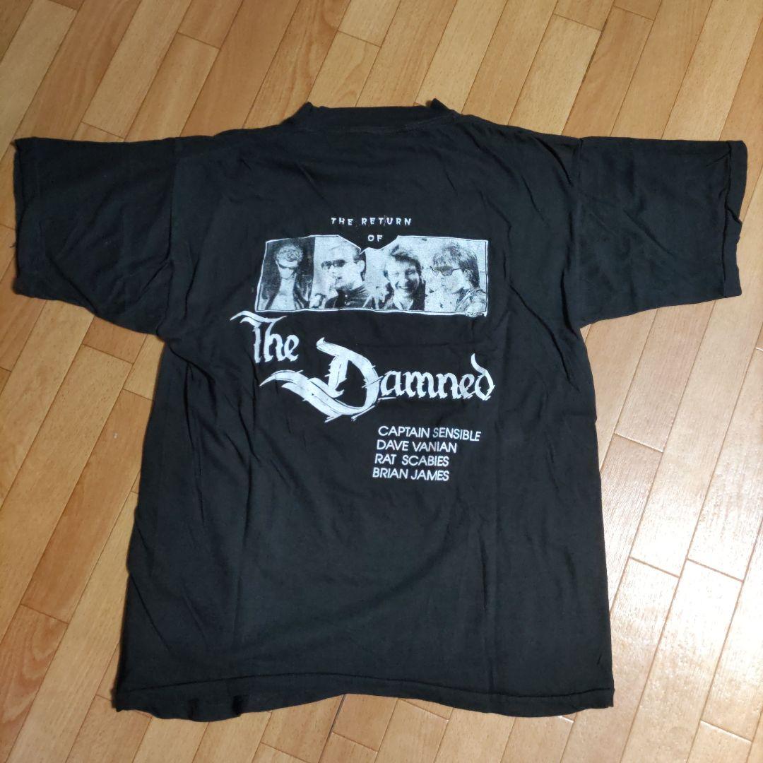 未使用 ビンテージ ダムド DAMNED パンク ロック バンド Tシャツ